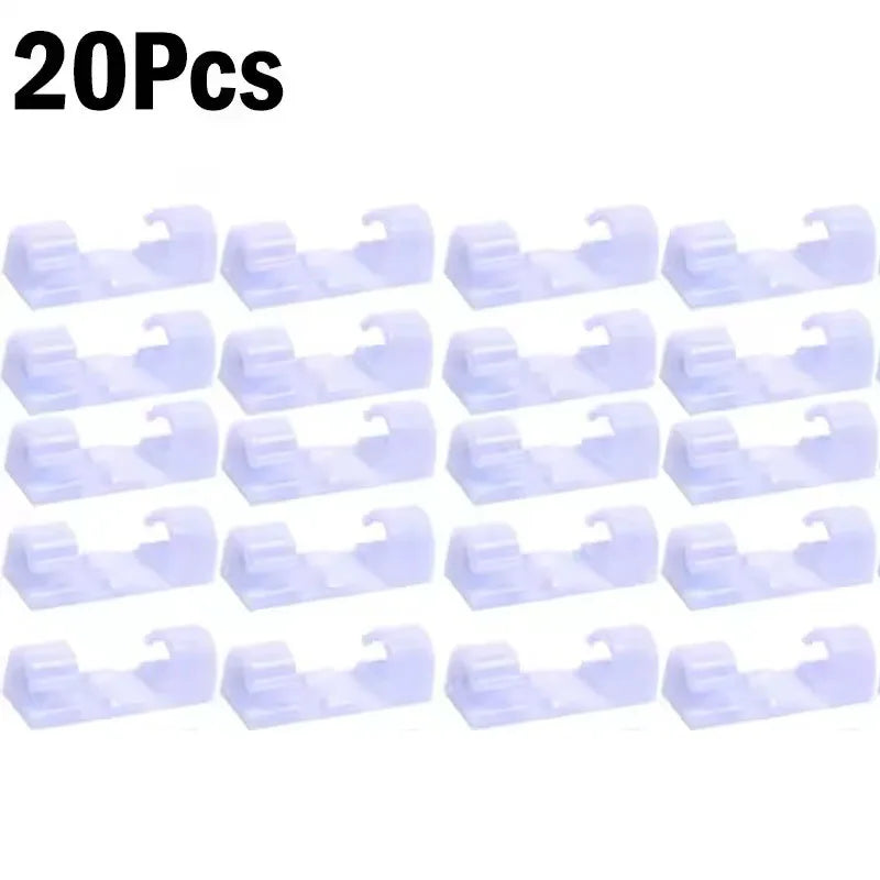 Self-Adhesive Cable Organizer Clips